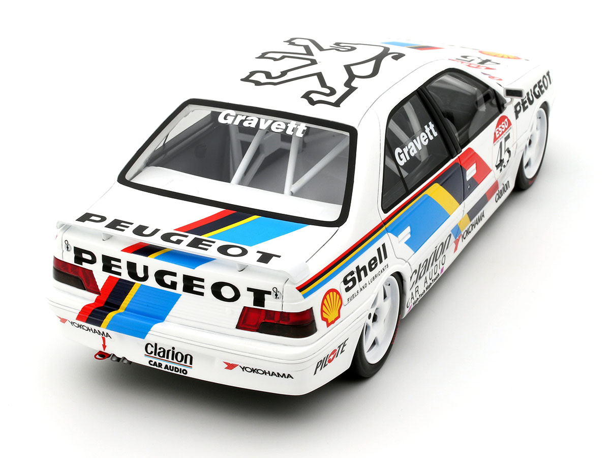 Peugeot 405 MI16 BTCC R. Gravett 1992 1:18 OttOmobile - 20 anos