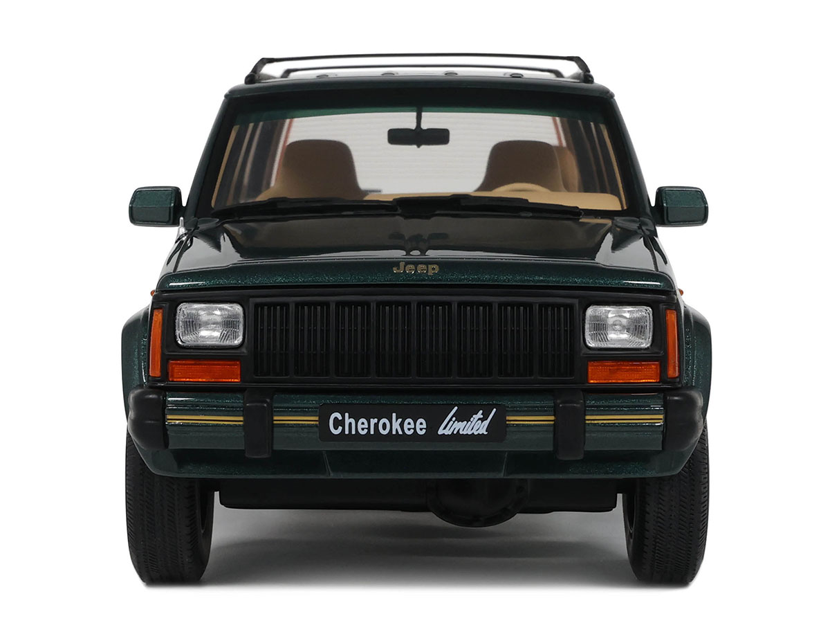 Jeep Cherokee XJ Limited 1995 1:18 OttOmobile Verde - 20 anos