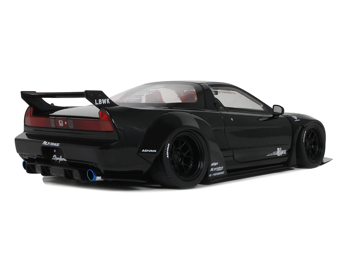 Honda NSX (NA1) LB-WORKS Liberty Walk 2020 1:18 OttOmobile Preto