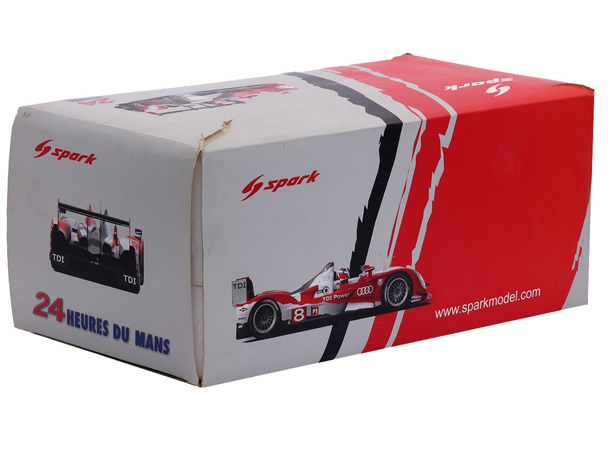 Audi R15 TDI 24 Horas de Le Mans 2nd 2010 Spark 1:18 - 20 anos
