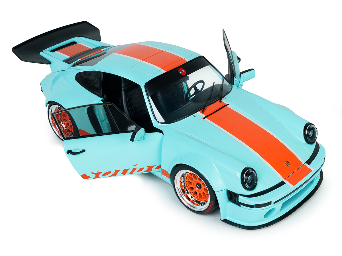 Porsche 911 (992) KS-R By Khyzyl Saleem 2026 1:18 Solido Azul - 20