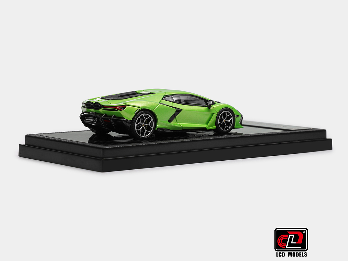 Lamborghini Revuelto 1:64 LCD Models Verde - 20 anos! Loja on-line