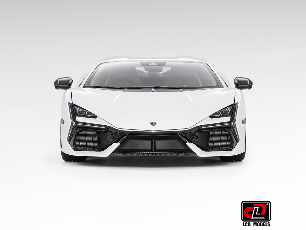 Lamborghini Revuelto 1:18 LCD Models Branco - 20 anos! Loja on
