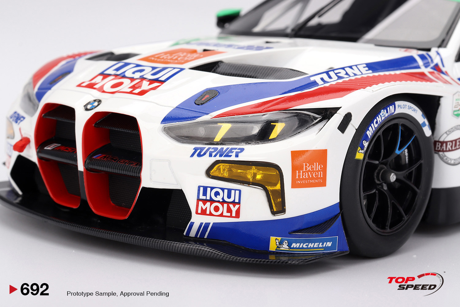 BMW M4 GT3 EVO Turner Motorsport 2025 IMSA 24Hs Daytona 1:18