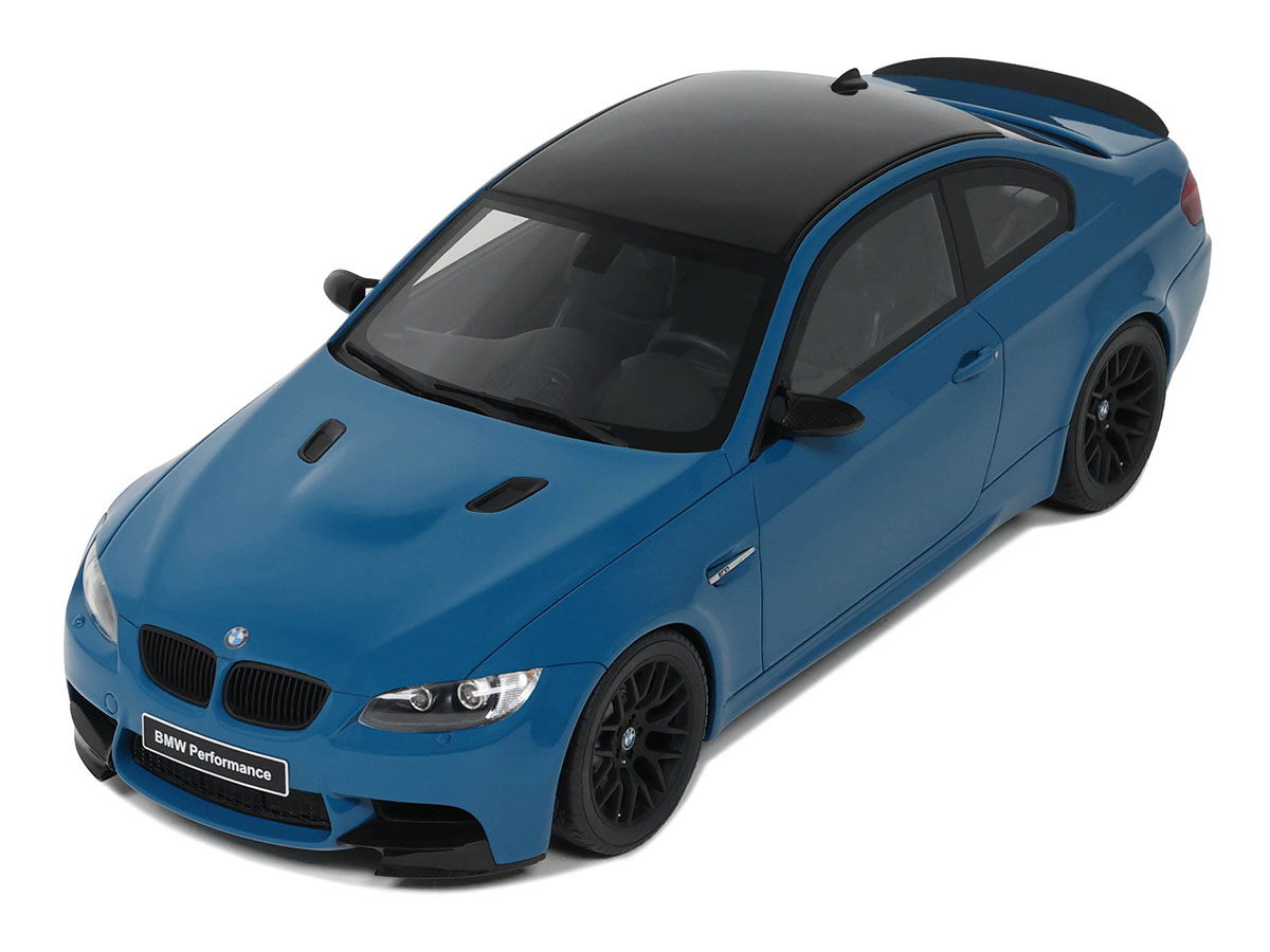 BMW M3 E92 2007 1:18 GT Spirit Azul - 20 anos! Loja on-line de