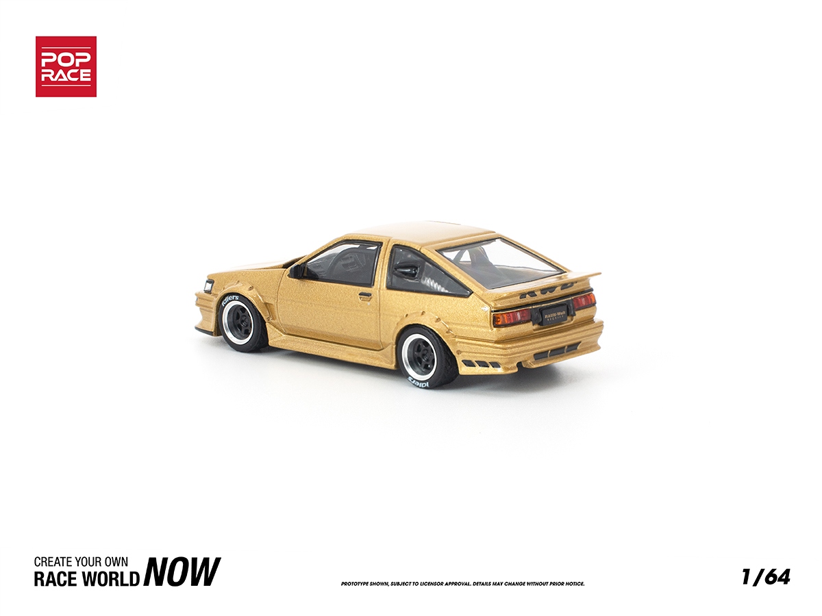 Toyota AE86 RWB 1:64 POP RACE - 20 anos! Loja on-line de