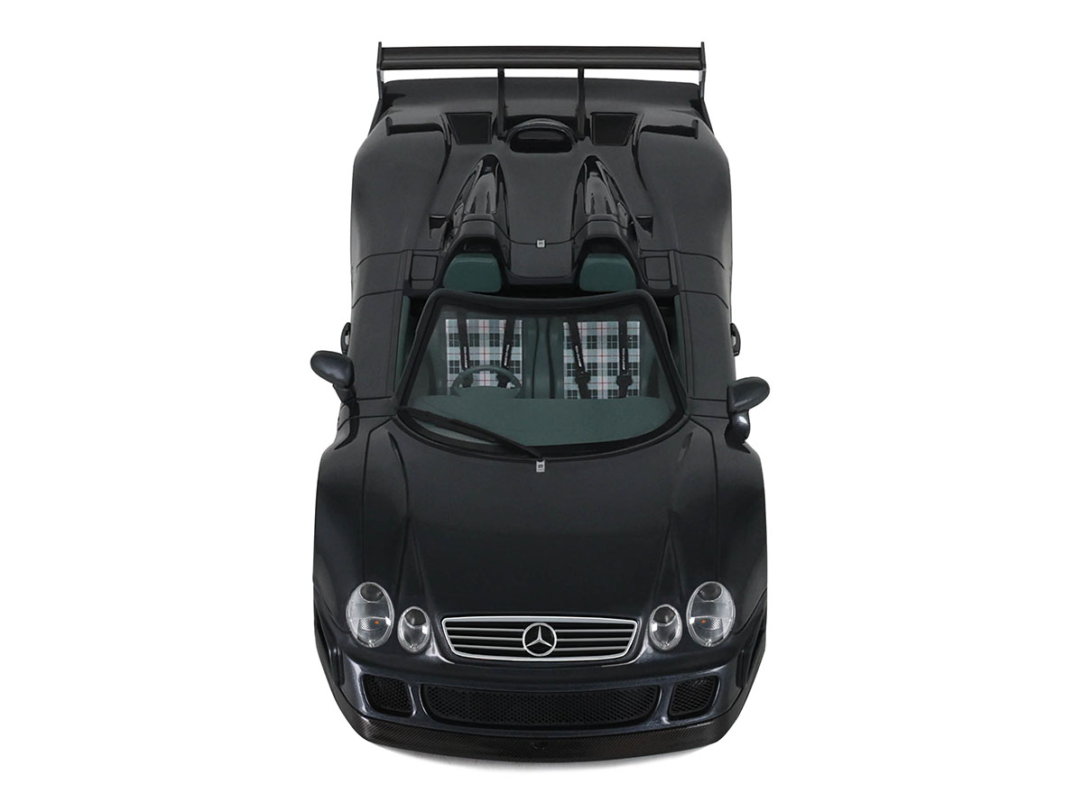 【美品】Mercedes CLR GTP 1999 / ブラック PRÉ-VENDA *** Mercedes Benz CLK-GTR Roadster 1999 1:18 GT Spirit