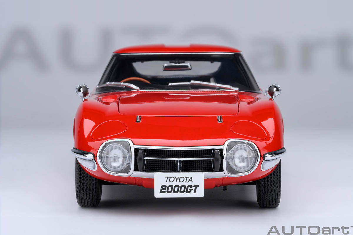Toyota 2000GT 1967 1:18 Autoart Vermelho - 20 anos! Loja on-line