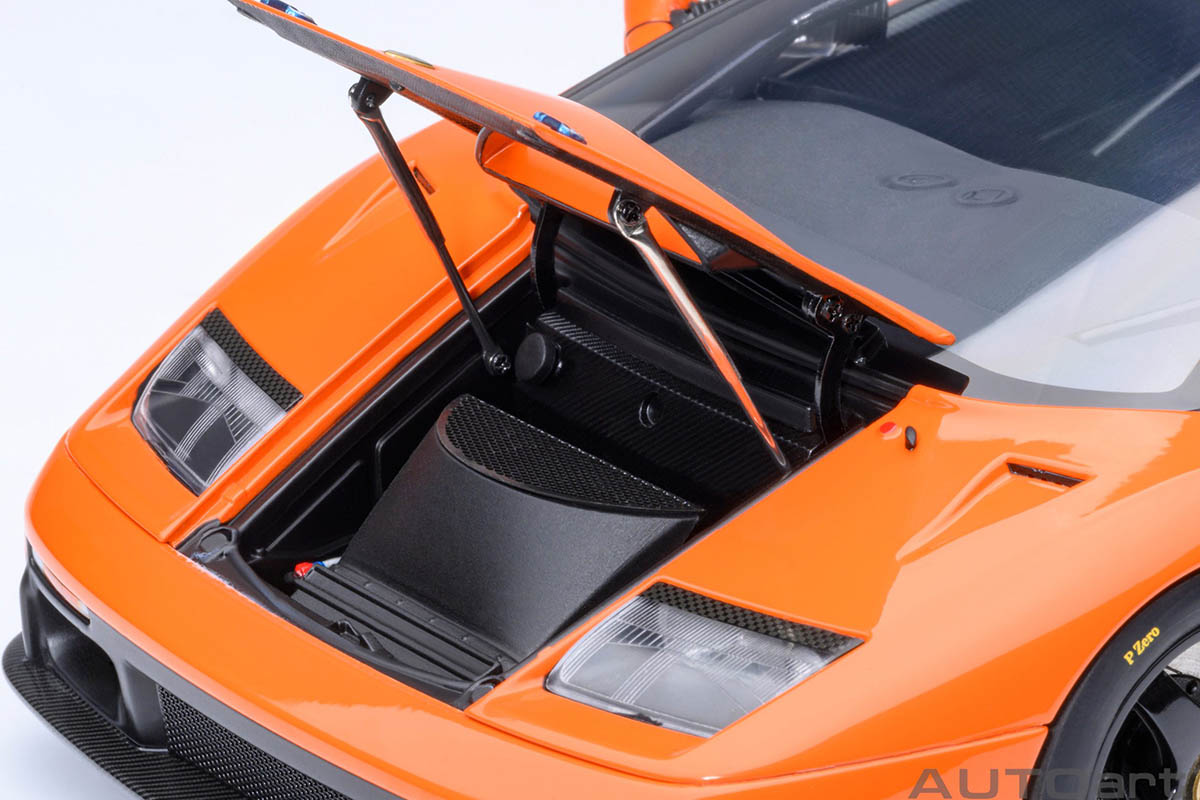 Lamborghini Diablo GT-R 1:18 Autoart Laranja - 20 anos! Loja on