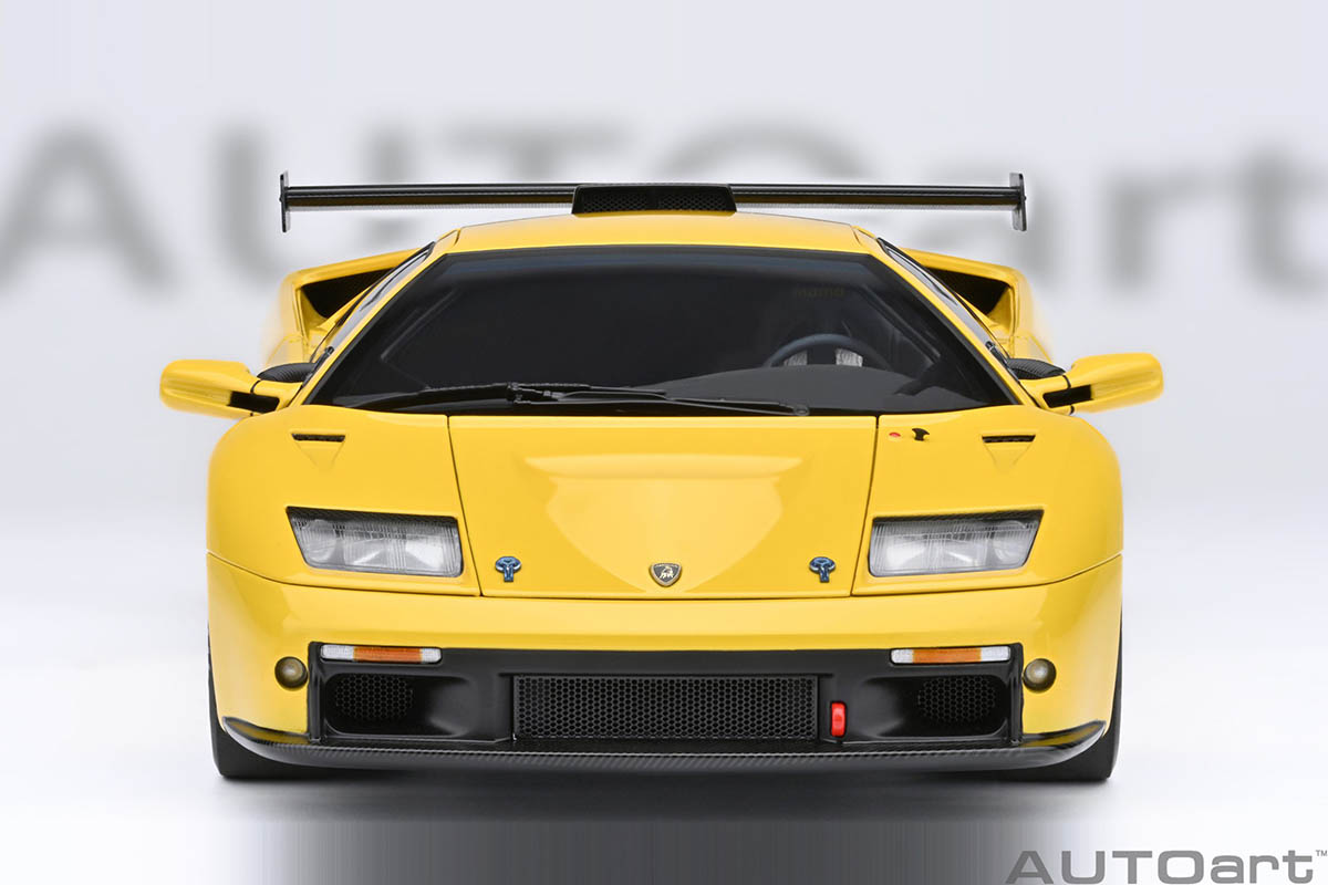 Lamborghini Diablo GT-R 1:18 Autoart Amarelo - 20 anos! Loja on