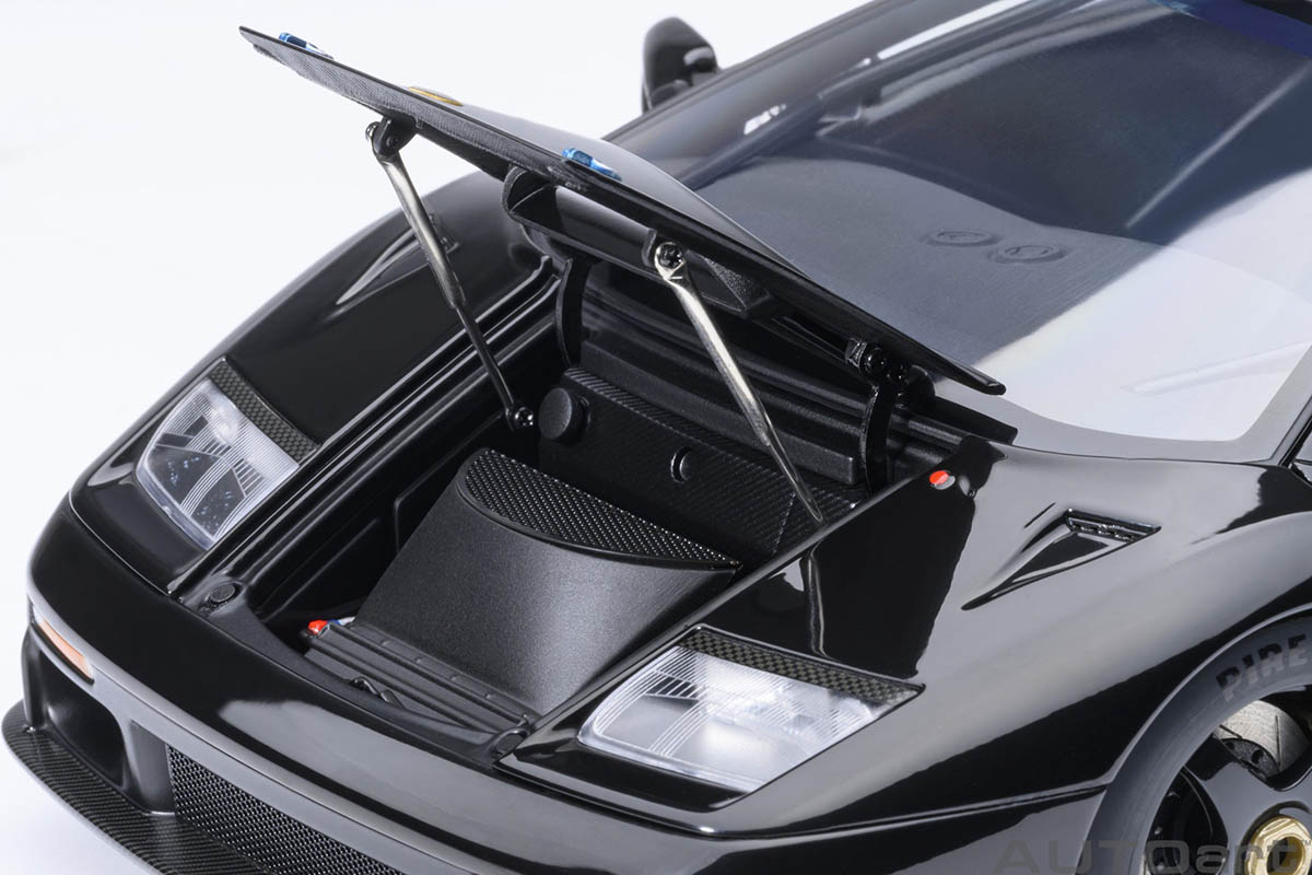 Lamborghini Diablo GT-R 1:18 Autoart Preto - 20 anos! Loja on-line