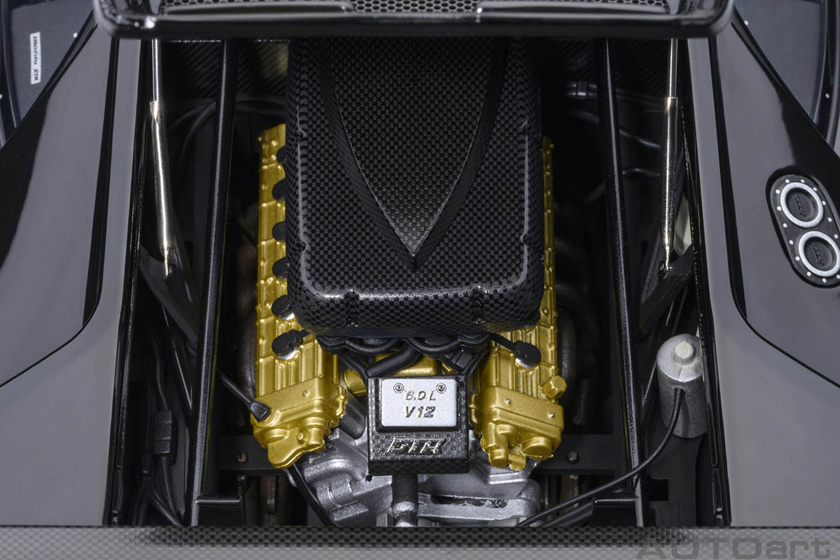 Lamborghini Diablo GT-R 1:18 Autoart Preto - 20 anos! Loja on-line
