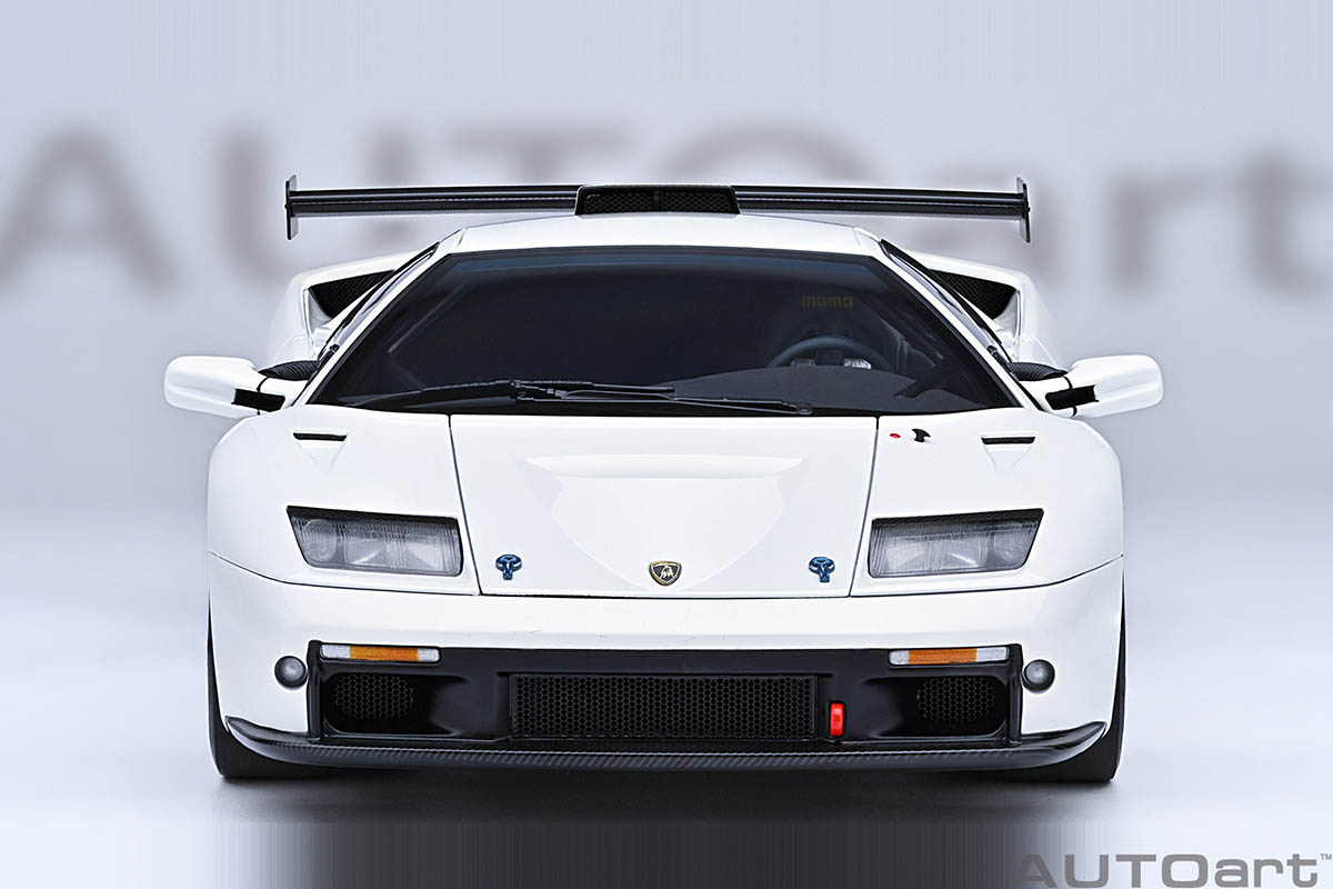 Lamborghini Diablo GT-R 1:18 Autoart Branco - 20 anos! Loja on