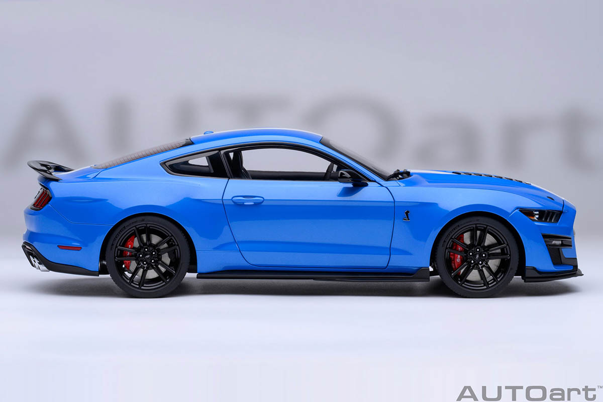 Ford Mustang Shelby GT500 1:18 Autoart Azul - 20 anos! Loja on