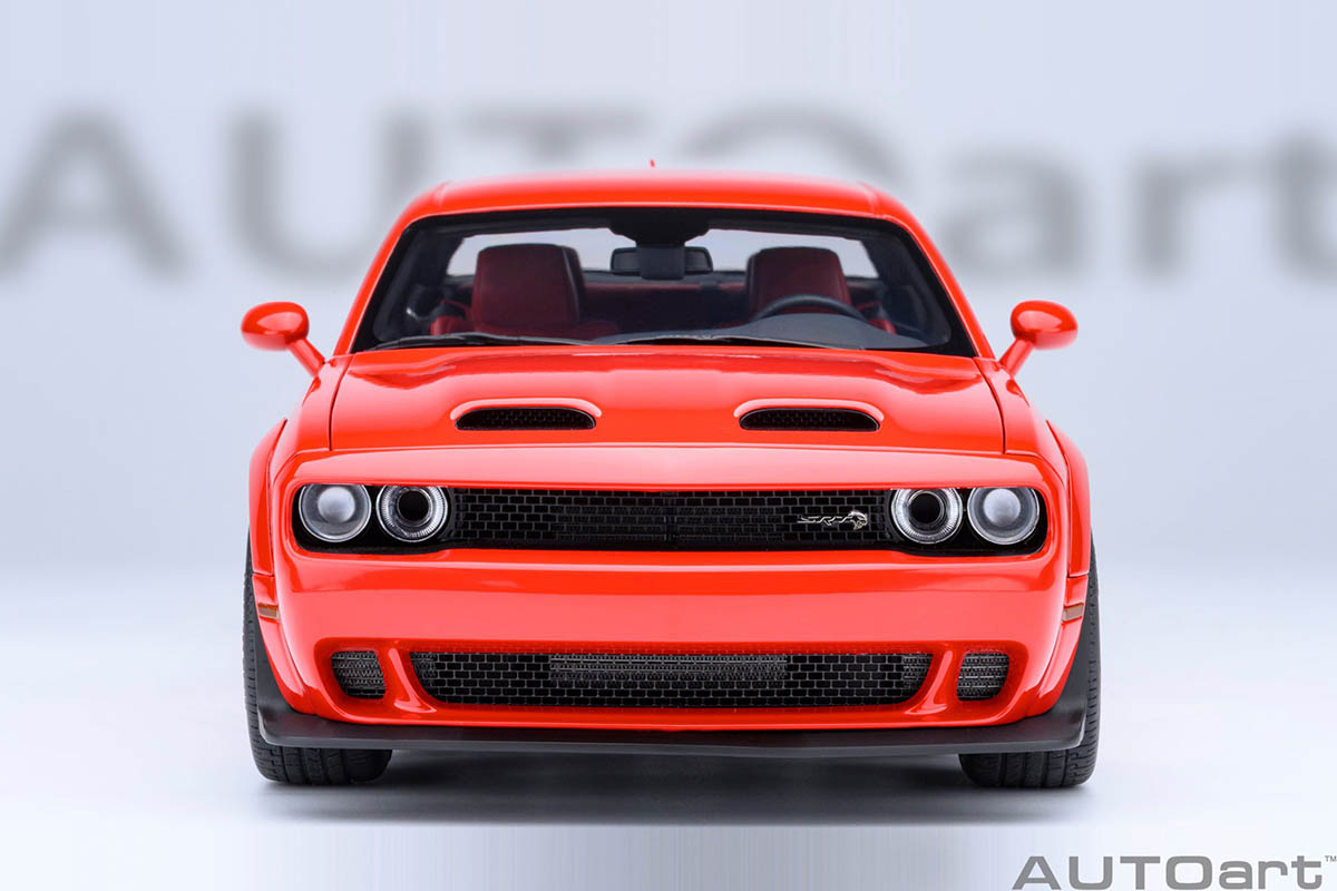 Dodge Challenger SRT Jailbreak 2022 1:18 Autoart Vermelho - 20