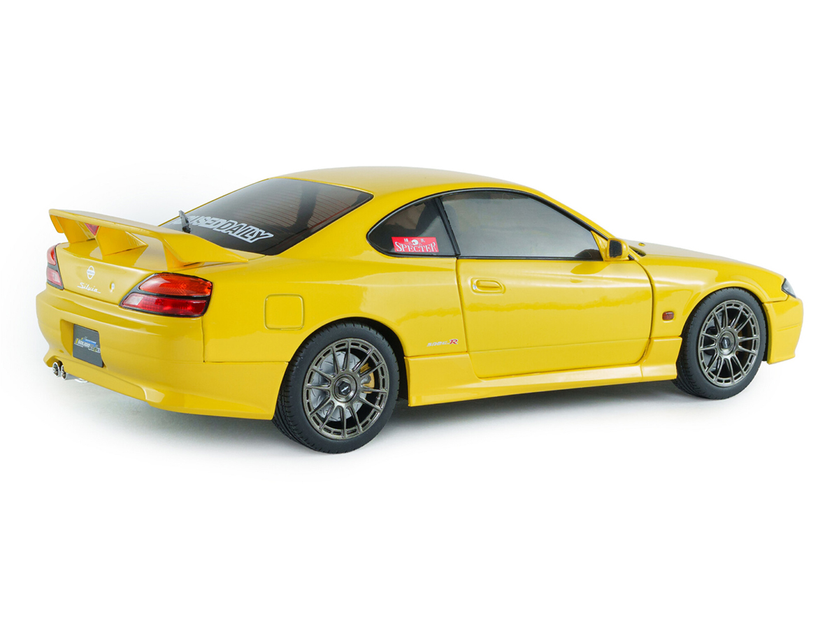 Nissan Silvia S15 Spec-R Aero 1999 1:18 Solido Amarelo - 20 anos