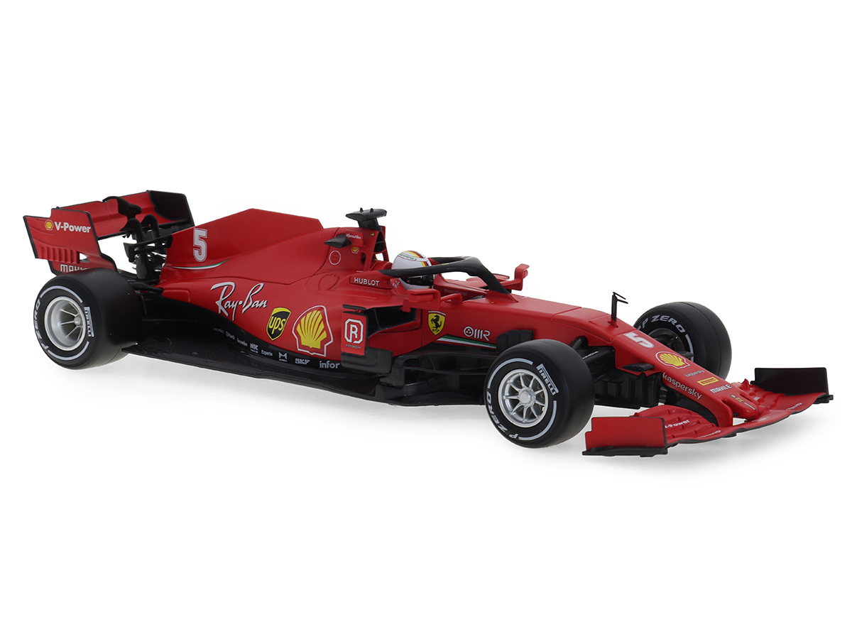 ブラーゴ 1/18 フェラーリ SF1000 #5 2020 S.ベッテル F1 Ferrari SF1000 Sebastian Vettel 2020 1:18 Bburago - 20 anos