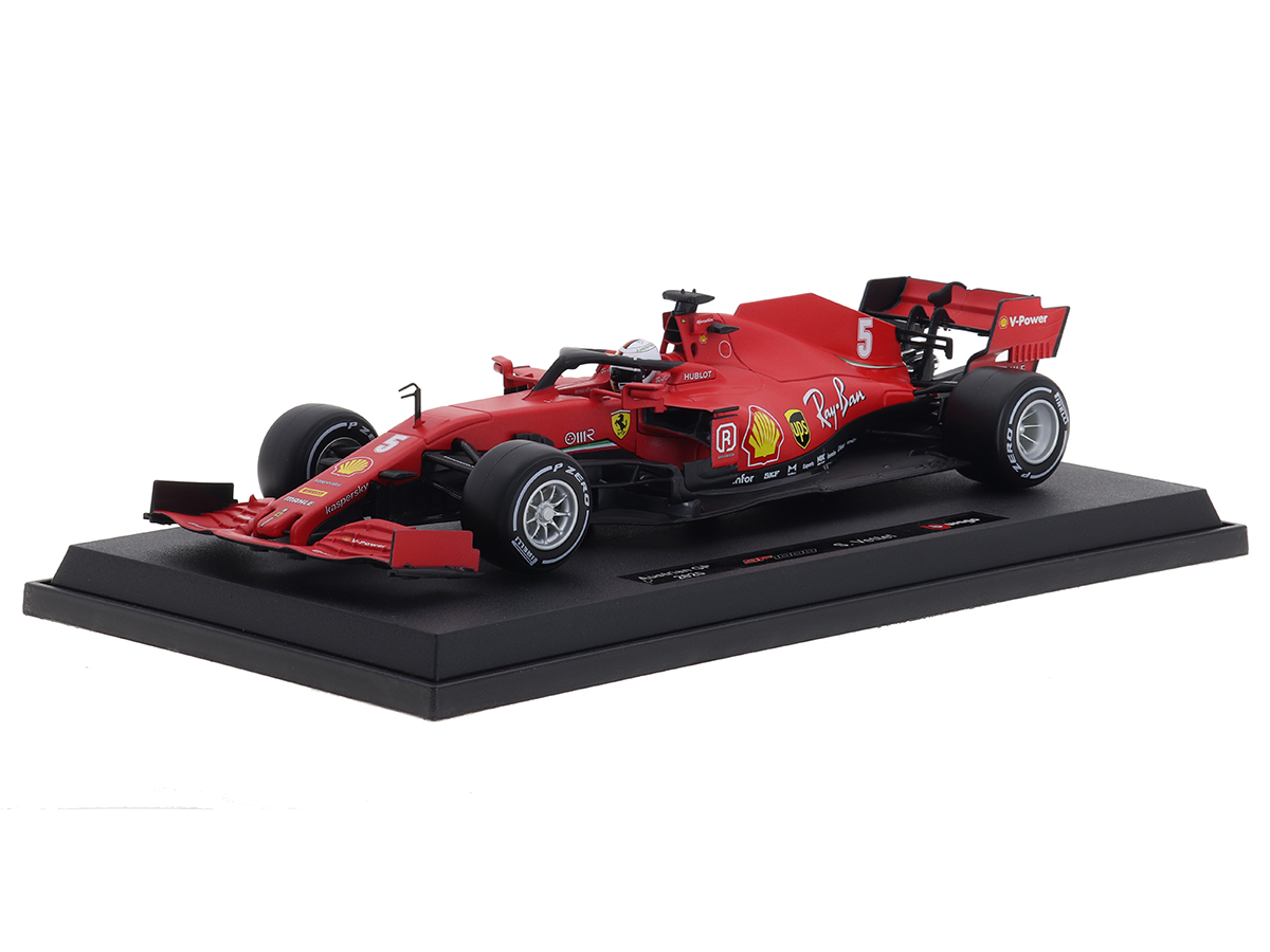 F1 Ferrari SF1000 Sebastian Vettel 2020 1:18 Bburago - 20 anos
