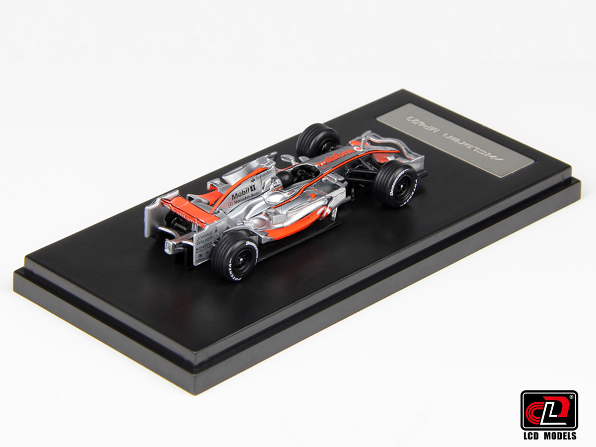 Fórmula 1 Vodafone McLaren Mercedes MP4-23 2008 1:64 LCD Models