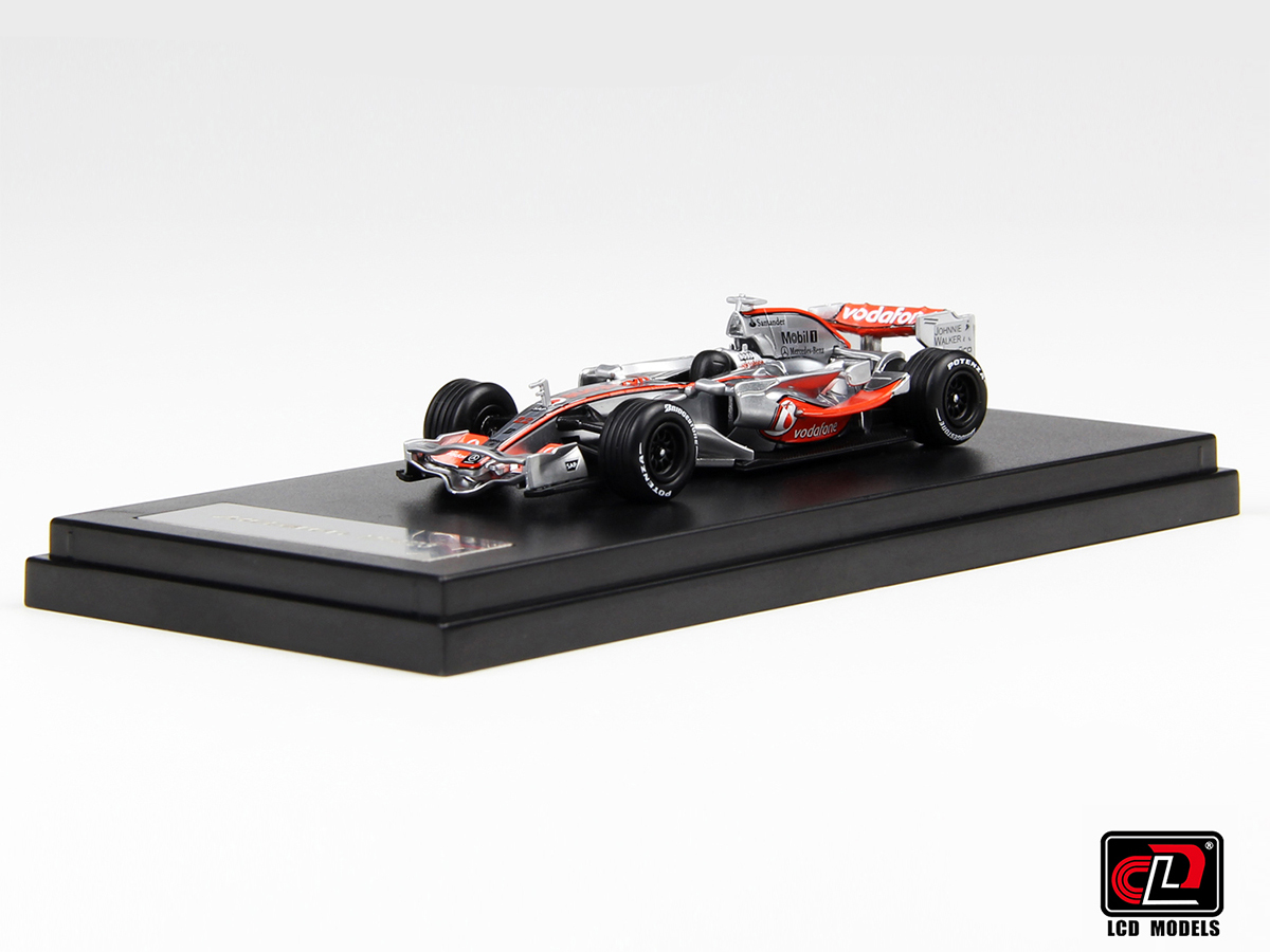 Fórmula 1 Vodafone McLaren Mercedes MP4-23 2008 1:64 LCD Models