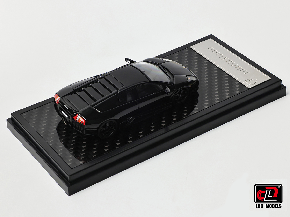 Lamborghini Murcielago 1:64 LCD Models Preto - 20 anos! Loja on