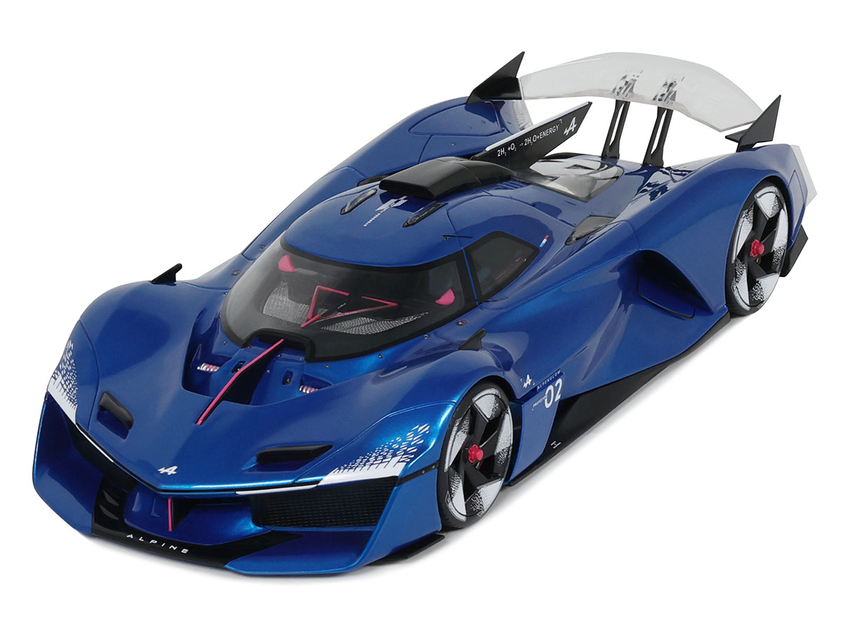 Alpine Alpenglow HY6 Specular 2024 1:18 OttOmobile Azul - 20 anos