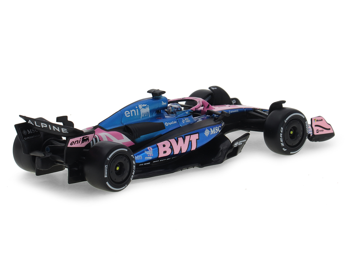 Fórmula 1 Alpine A525 Pierre Gasly 2025 1:43 Bburago c/ Display e