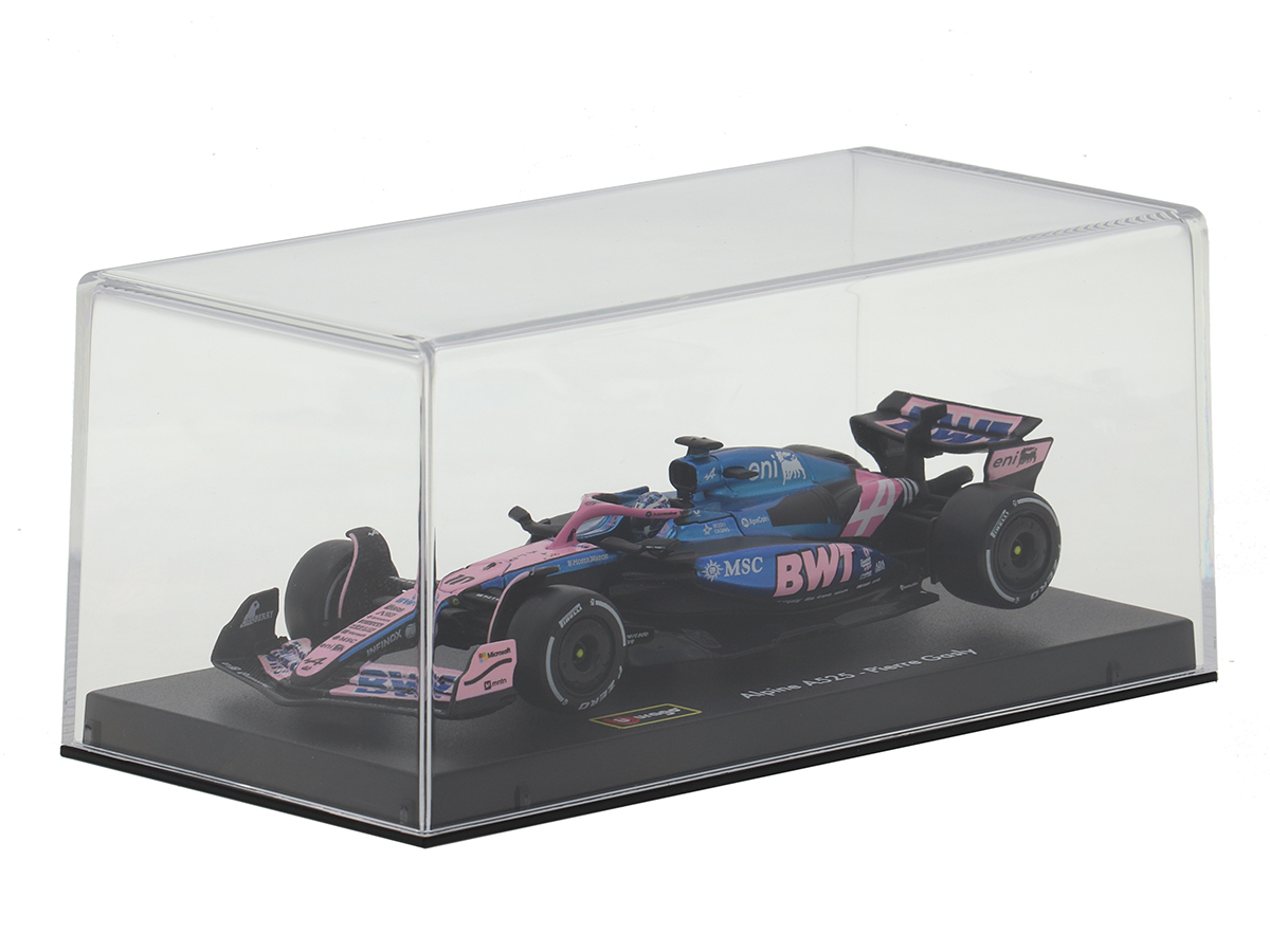 Fórmula 1 Alpine A525 Pierre Gasly 2025 1:43 Bburago c/ Display e