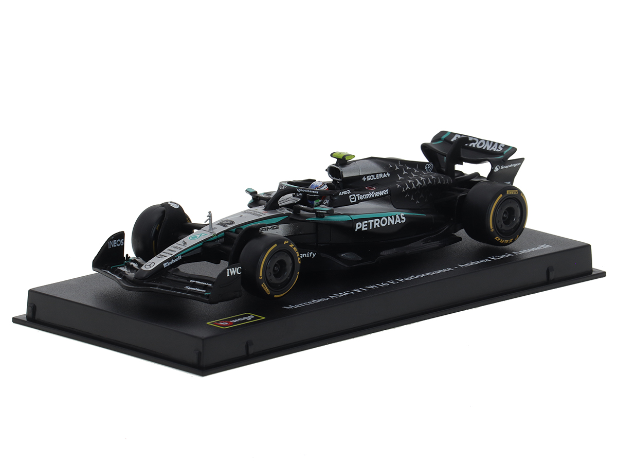 Fórmula 1 Mercedes AMG W16 Kimi Antonelli 2025 1:43 Bburago c