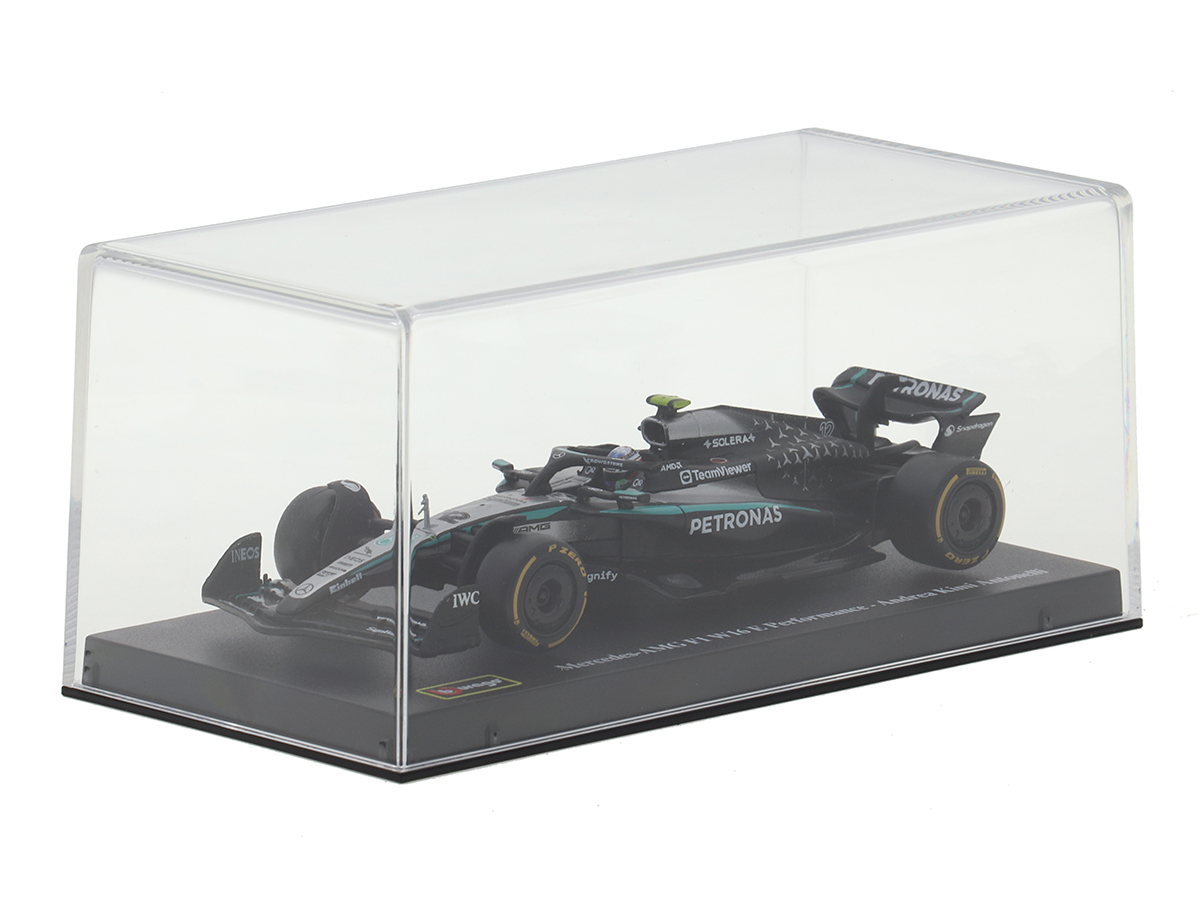 Fórmula 1 Mercedes AMG W16 Kimi Antonelli 2025 1:43 Bburago c