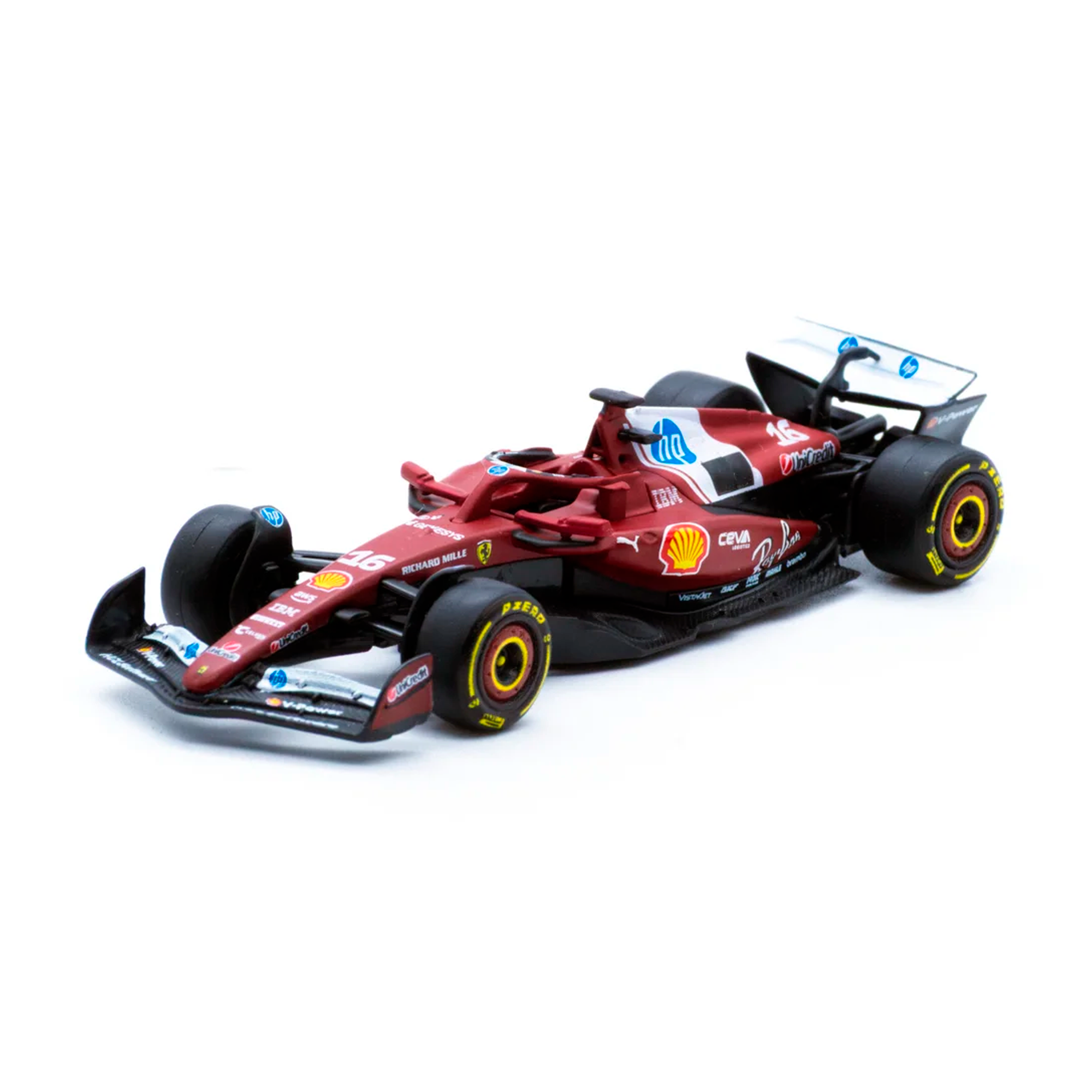 Fórmula 1 Ferrari SF-25 Charles Leclerc 2025 1:64 Bburago - 20