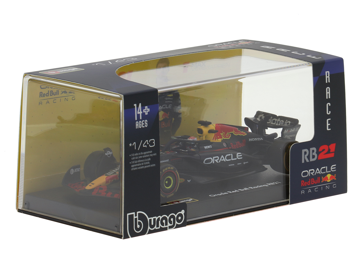 Fórmula 1 Red Bull RB21 2025 Max Verstappen 1:43 Bburago c