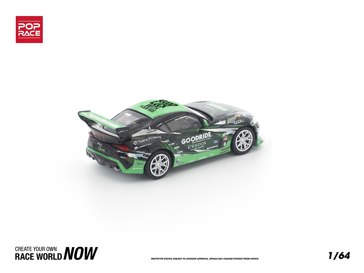 Toyota GR Supra GOODRIDE Pandem Body Kit 1:64 POP RACE - 20 anos