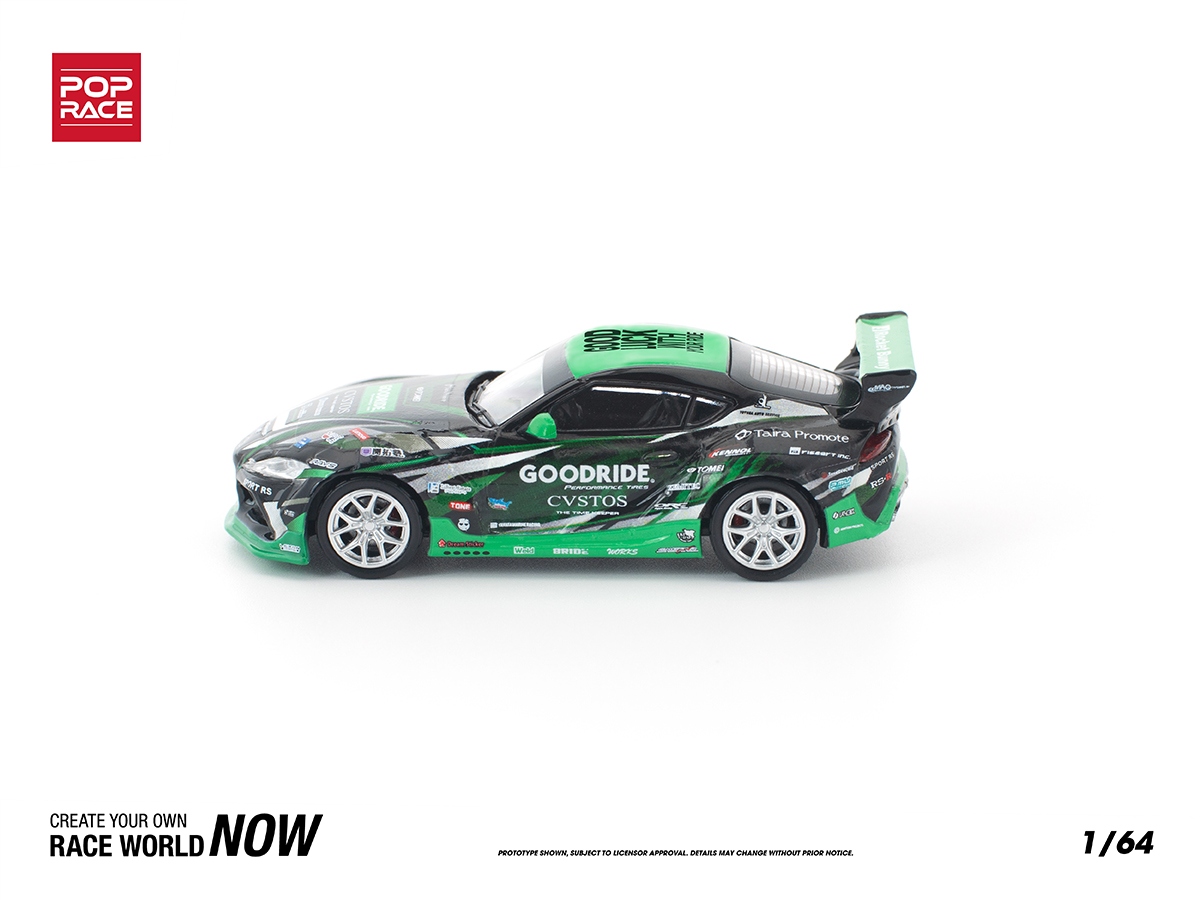 Toyota GR Supra GOODRIDE Pandem Body Kit 1:64 POP RACE - 20 anos