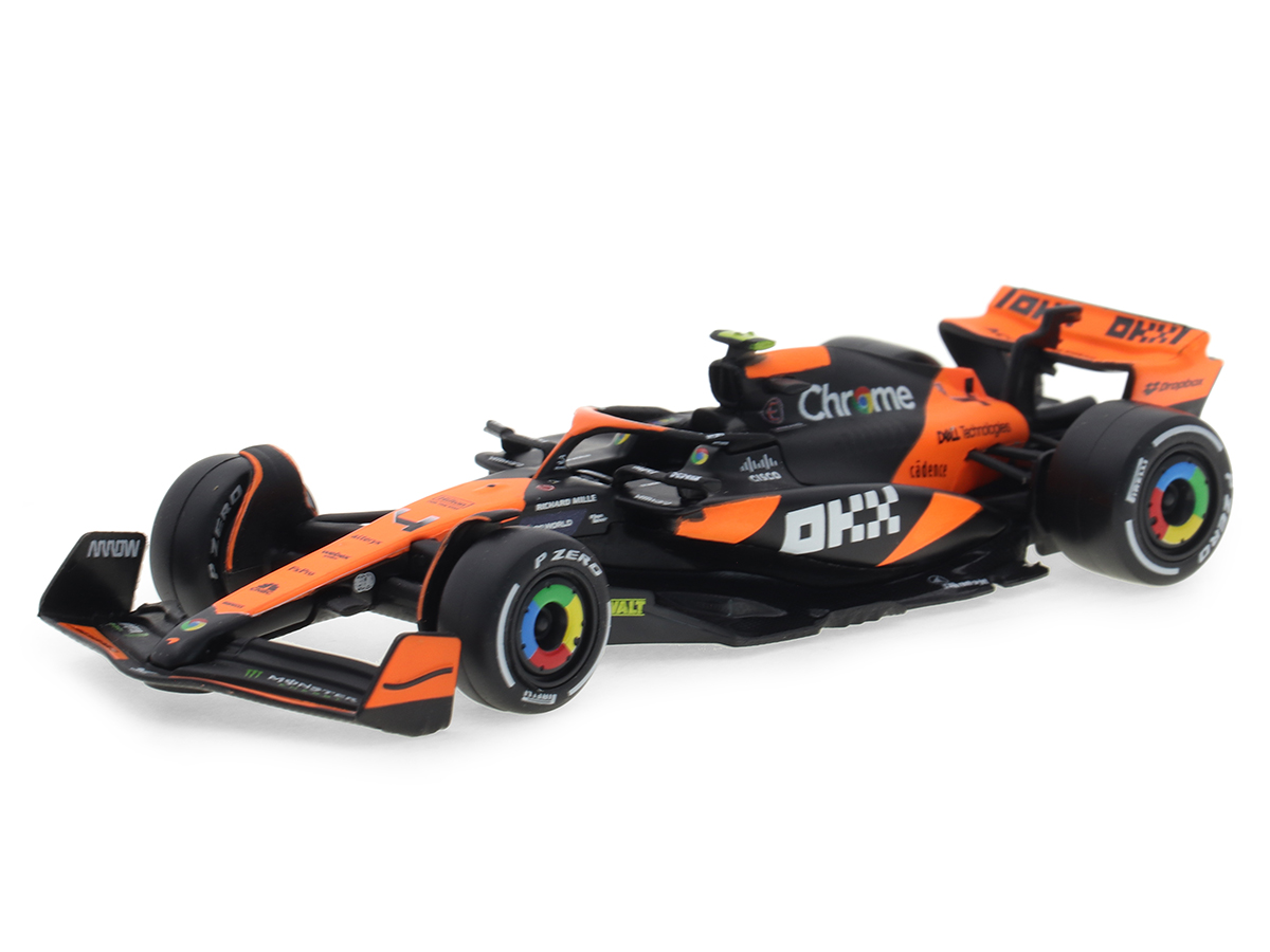 Mercedes Benz + Fórmula 1 McLaren MCL38 Norris 2024 1:43 Bburago