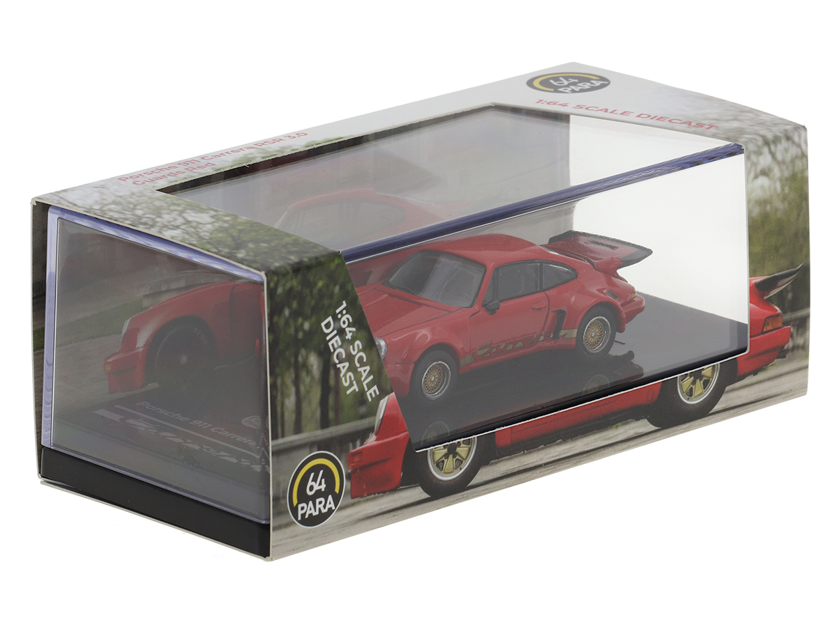 Porsche 911 Carrera RSR 3.0 1:64 PARA64 Vermelho - 20 anos! Loja