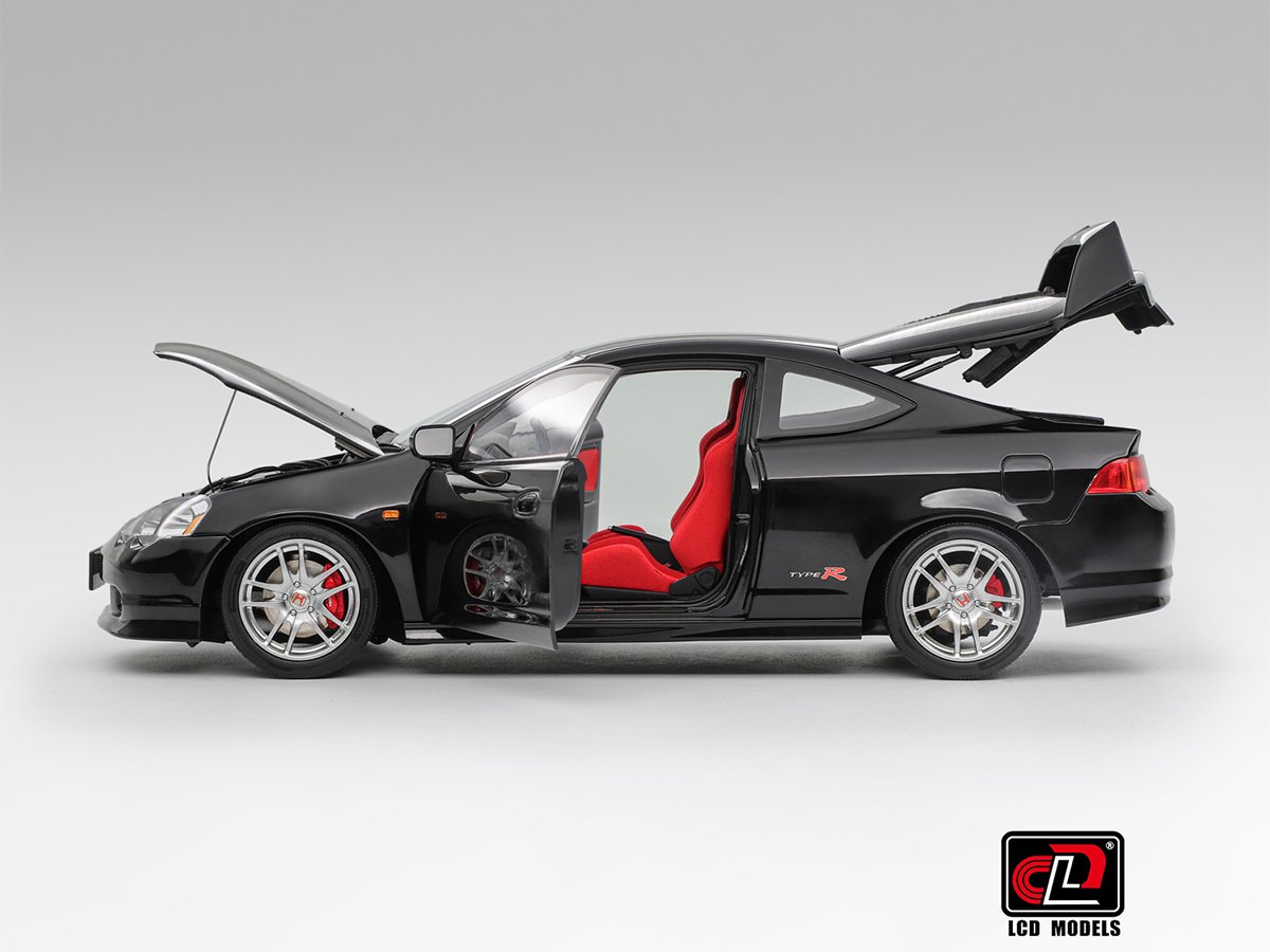 Honda Integra Type R DC5 1:18 LCD Models Preto - 20 anos! Loja on