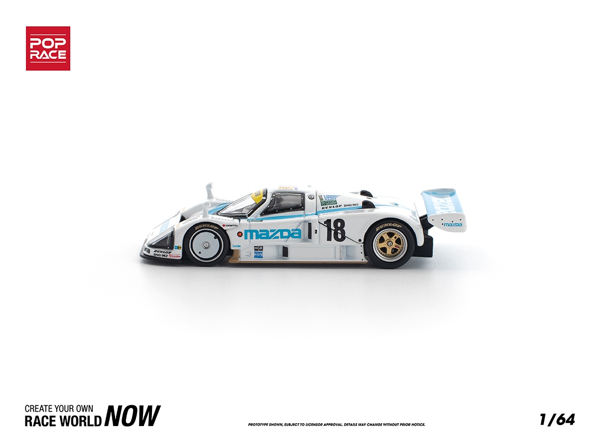Mazda 787B 1991 #181 24Hs LeMans 1:64 POP RACE - 20 anos! Loja on