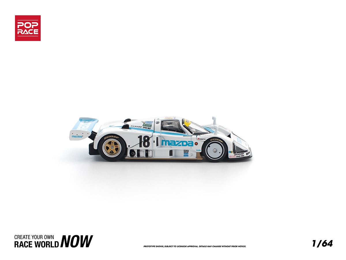 Mazda 787B 1991 #181 24Hs LeMans 1:64 POP RACE - 20 anos! Loja on
