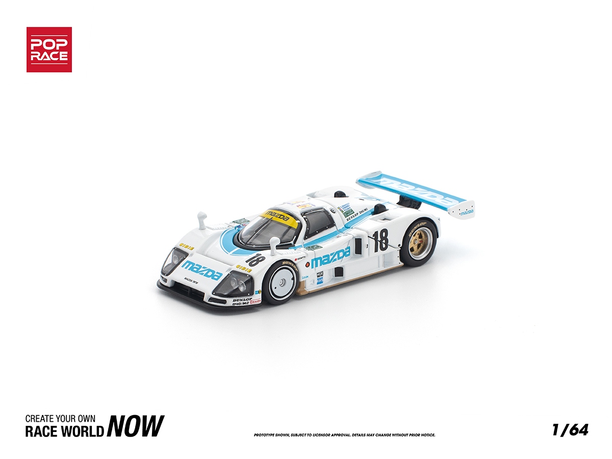 Mazda 787B 1991 #181 24Hs LeMans 1:64 POP RACE - 20 anos! Loja on