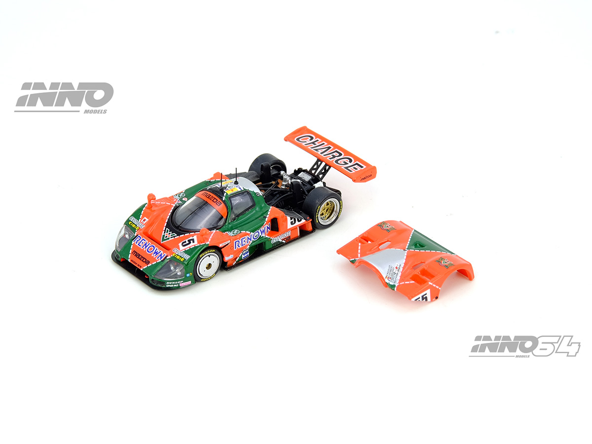 Mazda 787B Winner 24Hs LeMans 1991 1:64 INNO64 - 20 anos! Loja on