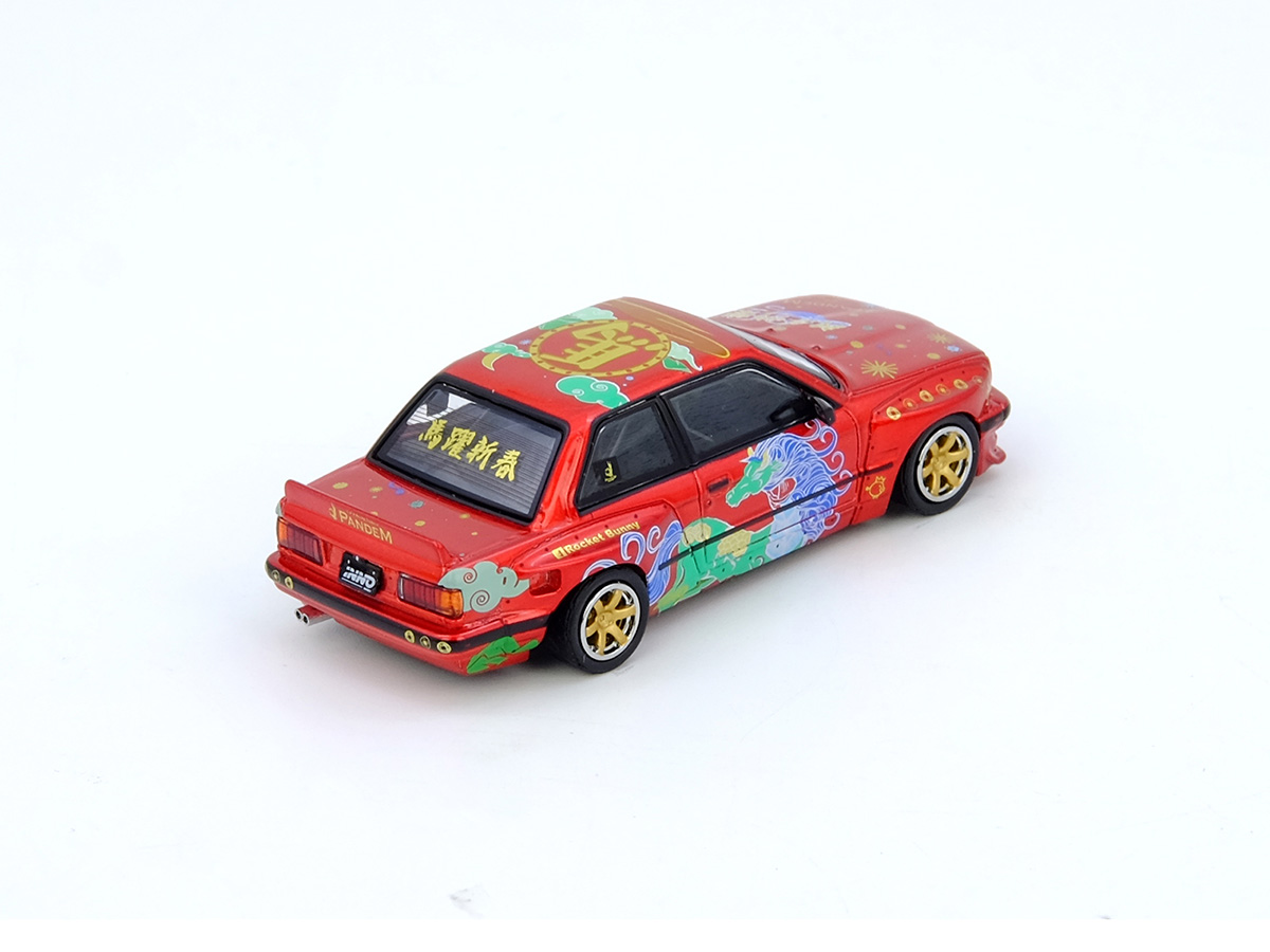 BMW E30 Pandem ROCKET BUNNY Year Of The Horse 2026 1:64 INNO64