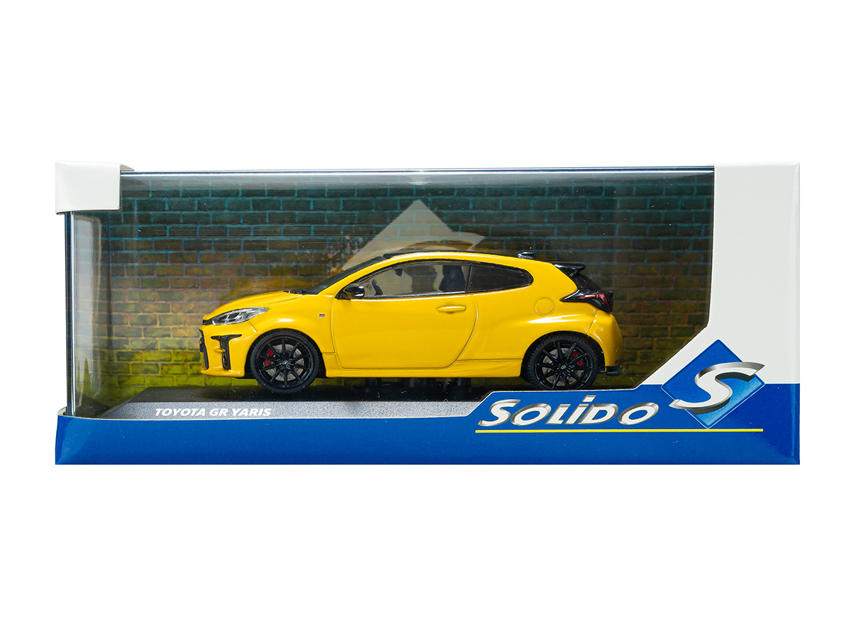 Toyota Yaris GR 2024 1:43 Solido Amarelo - 20 anos! Loja on-line