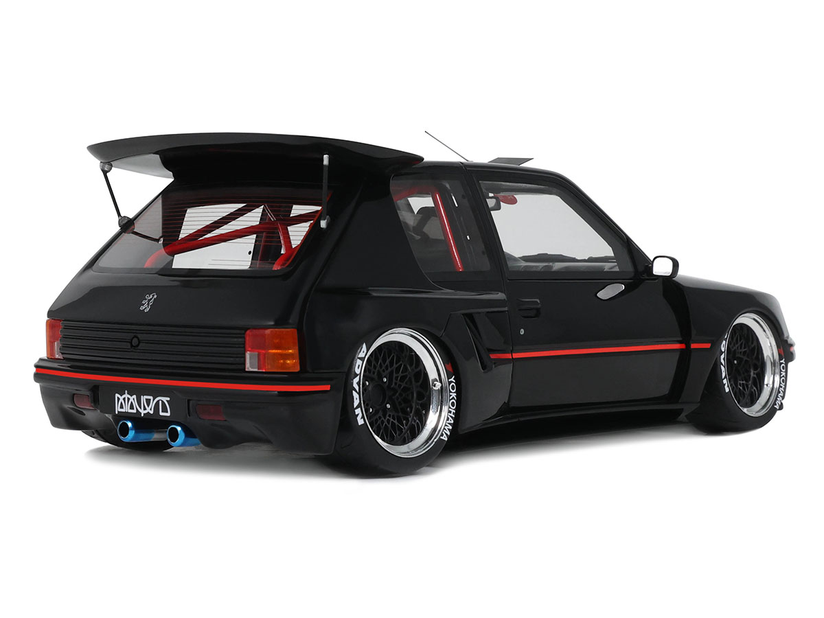 PRÉ-VENDA *** Peugeot 205 Khyzyl Saleem 2018 1:18 OttOmobile Preto