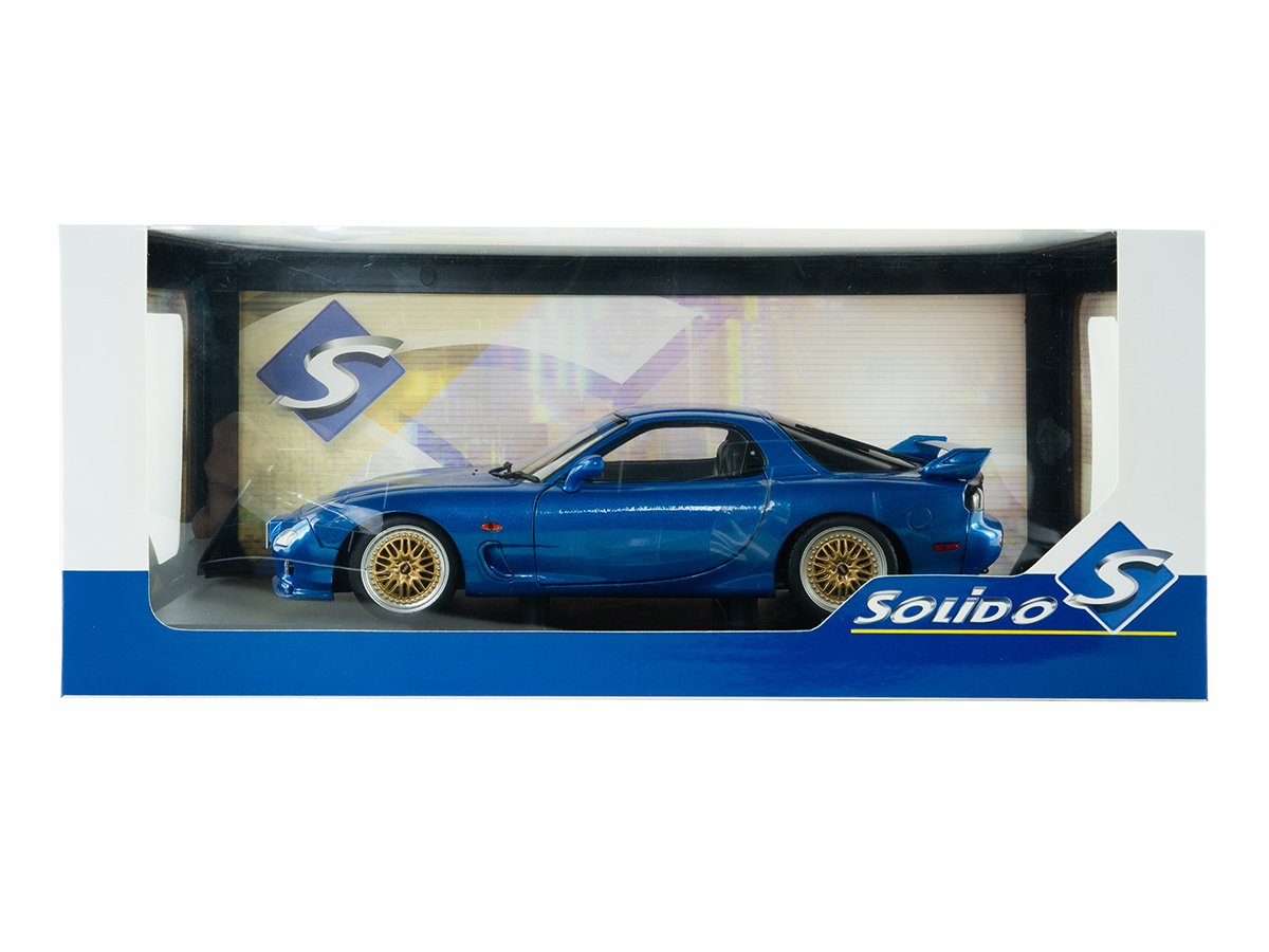 Mazda RX7 FD3S 1999 1:18 Solido Azul - 20 anos! Loja on-line de