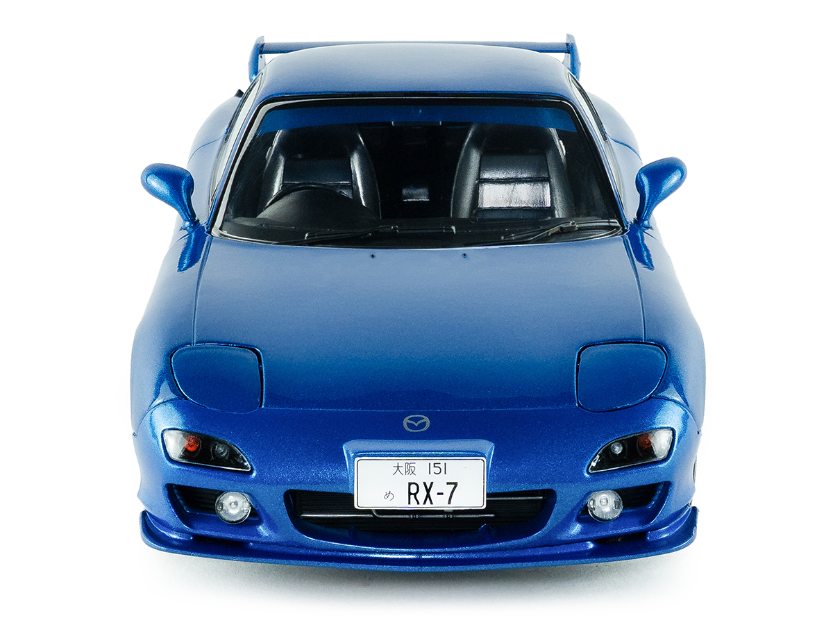Kyosho Mazda RX-7 FD3S メタリックブルー 1/27 Mazda RX7 FD3S 1999 1:18 Solido Azul - 20 anos! Loja on-line de
