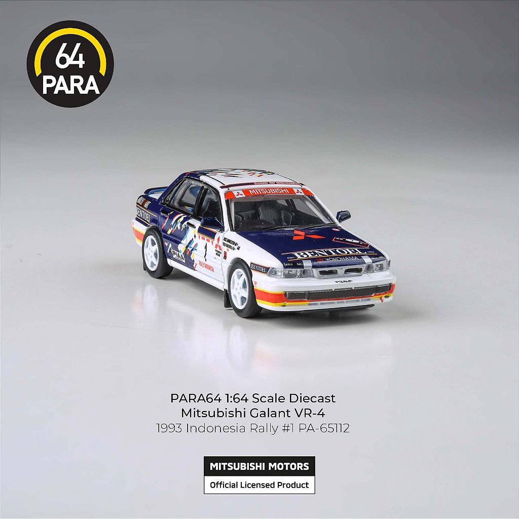 PRÉ-VENDA *** Mitsubishi Galant VR-4 1993 Rally Indonesia 1:64