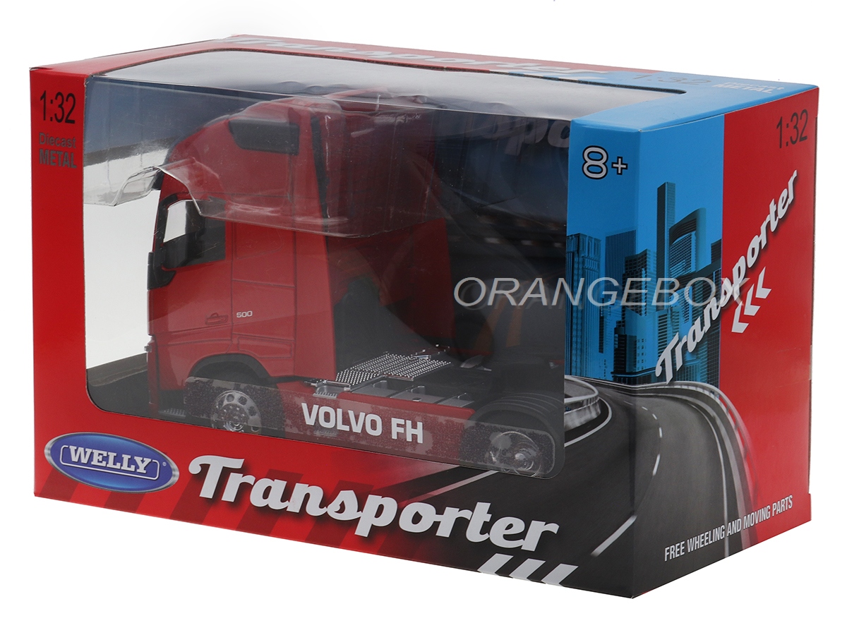 Volvo FH (4x2) 1:32 Welly Vermelho - 20 anos! Loja on-line de