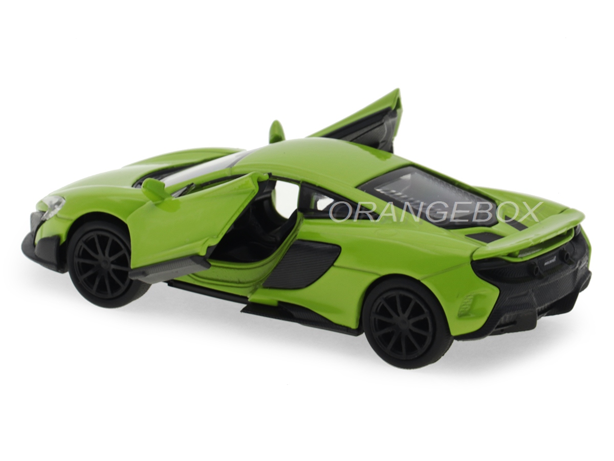 Mclaren 675LT Coupe 2015 1:36 Welly Verde - 20 anos! Loja on-line