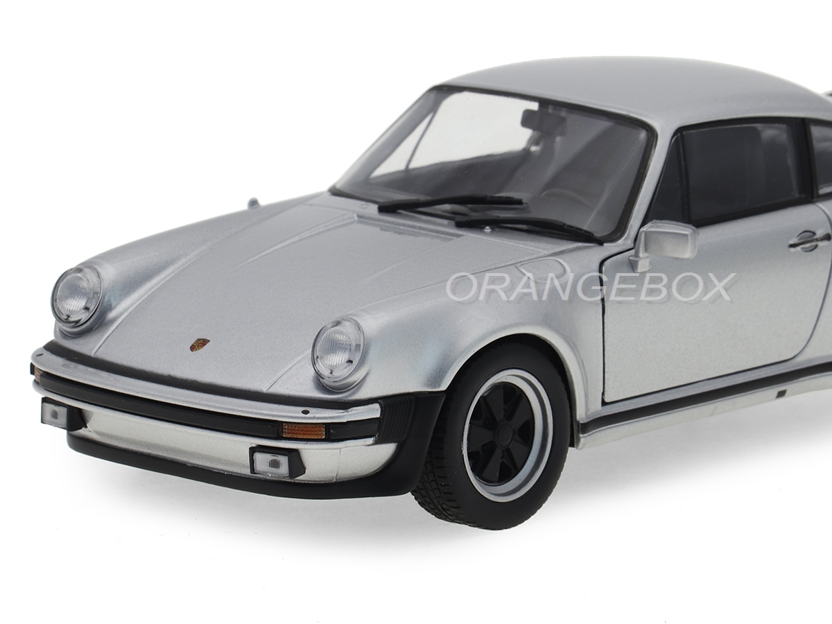 Porsche 911 Turbo 1974 1:24 Welly Prata - 20 anos! Loja on-line de